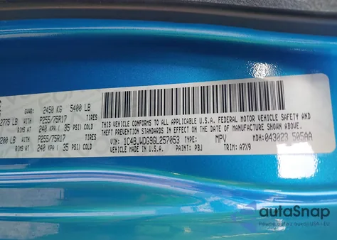 2016 Jeep Wrangler Unlimited Sport z USA, uszkodzony, nr VIN 1C4BJWDG9GL257053